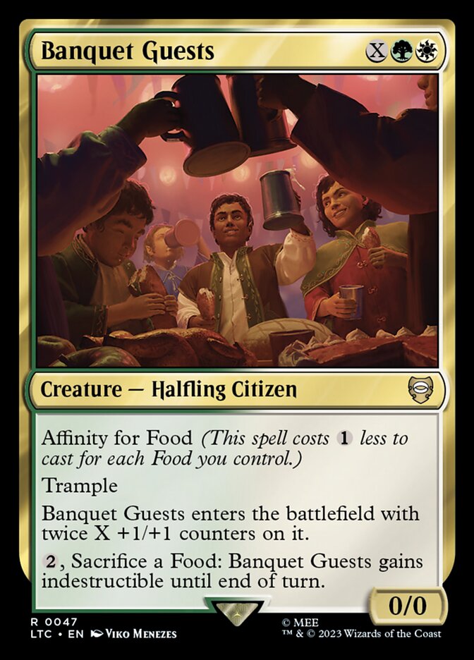 Banquet Guests 47/347 (Commander: The Lord of the Rings: Tales of Middle-earth) 