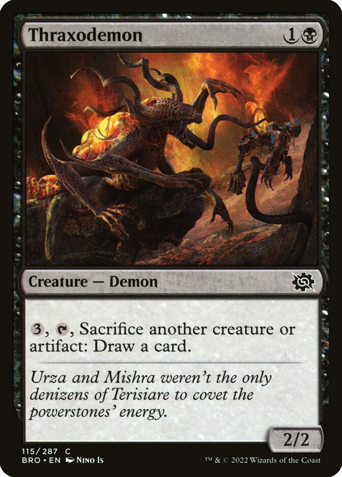 Thraxodemon 115/287 (The Brothers' War) 