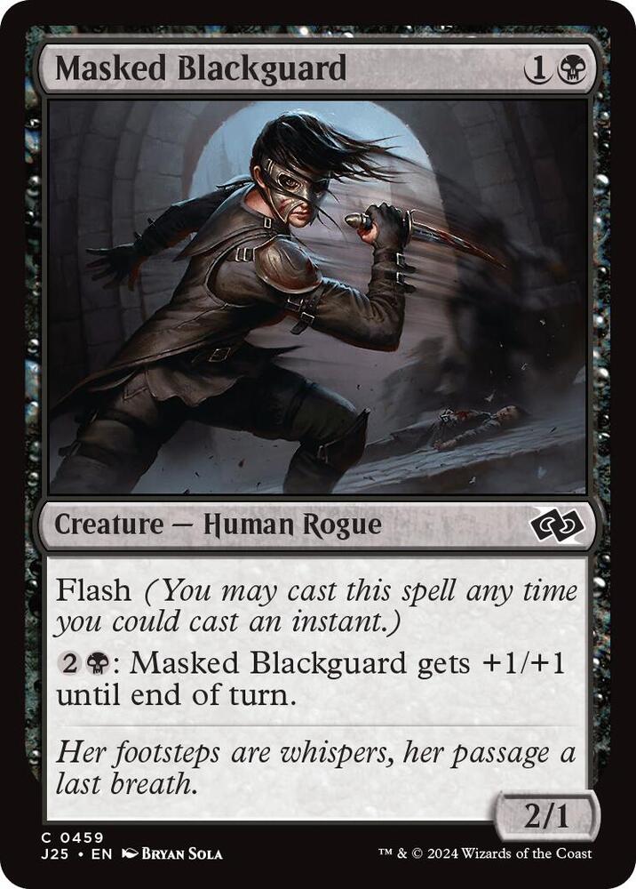Masked Blackguard 459/779 (Foundations Jumpstart) 