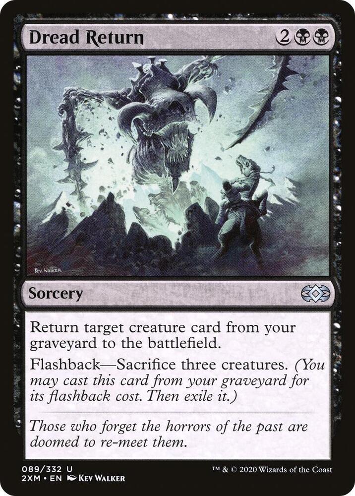 Dread Return 89 (Double Masters)  - Foil