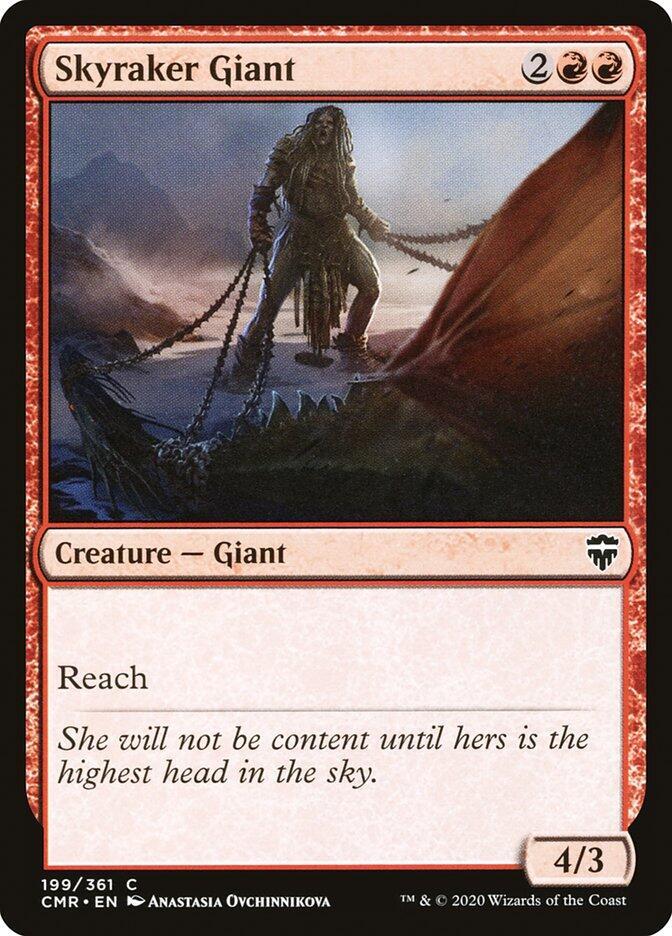 Skyraker Giant 199 (Commander Legends)  - Foil