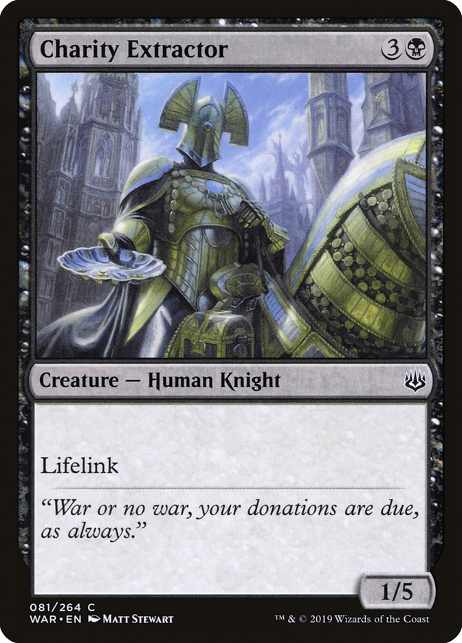 Charity Extractor 81 (War of the Spark)  - Foil