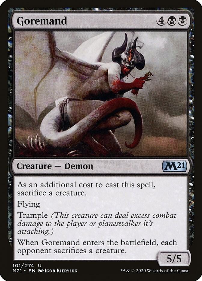 Goremand 101 (Core Set 2021)  - Foil