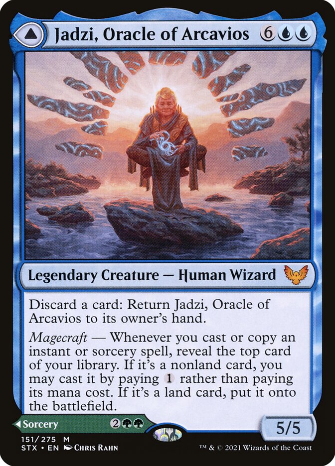 Jadzi Oracle of Arcavios 151 (Strixhaven: School of Mages) 