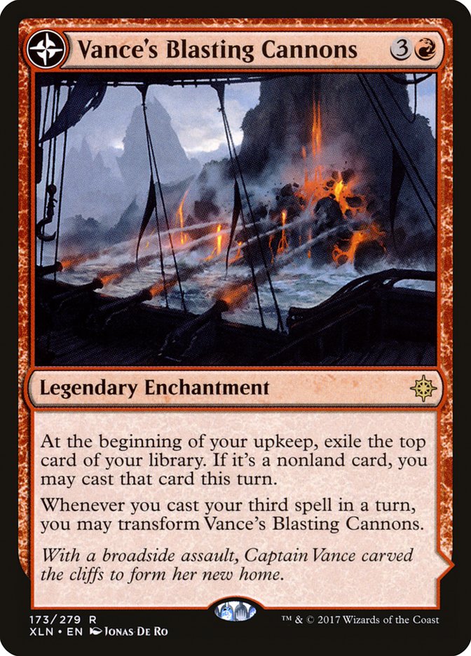 Vances Blasting Cannons 173 (Ixalan)  - Foil
