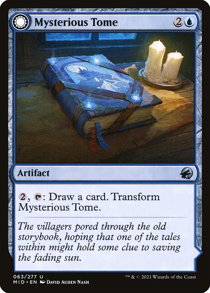 Mysterious Tome // Chilling Chronicle 63/277 (Innistrad: Midnight Hunt) 
