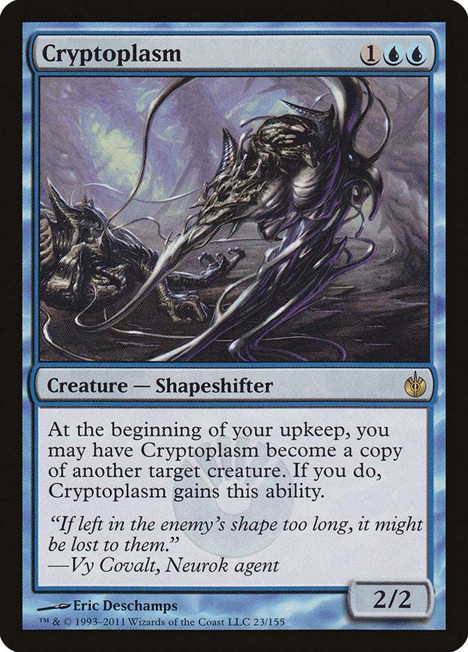 Cryptoplasm 23/155 (Mirrodin Besieged) 