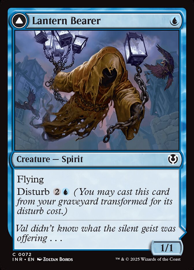 Lantern Bearer // Lanterns' Lift 72/287 (Innistrad Remastered)  - Foil