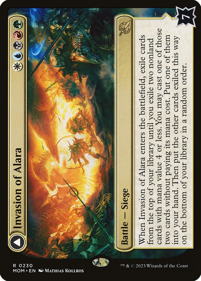 Invasion of Alara // Awaken the Maelstrom 230/291 (March of the Machine) 