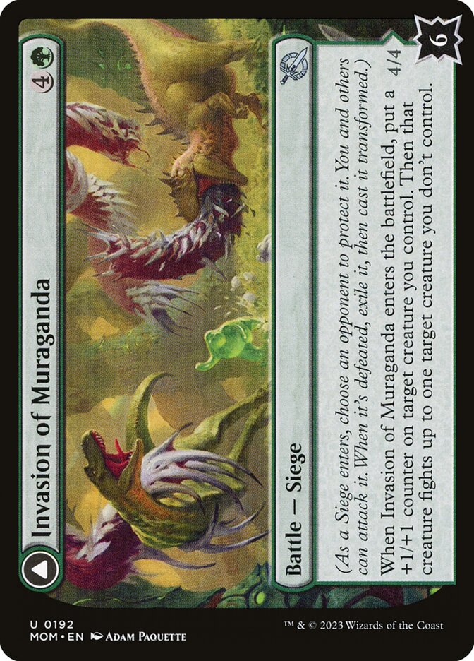 Invasion of Muraganda // Primordial Plasm 192/291 (March of the Machine)  - Foil