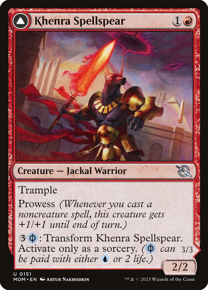 Khenra Spellspear 151/291 (March of the Machine) 