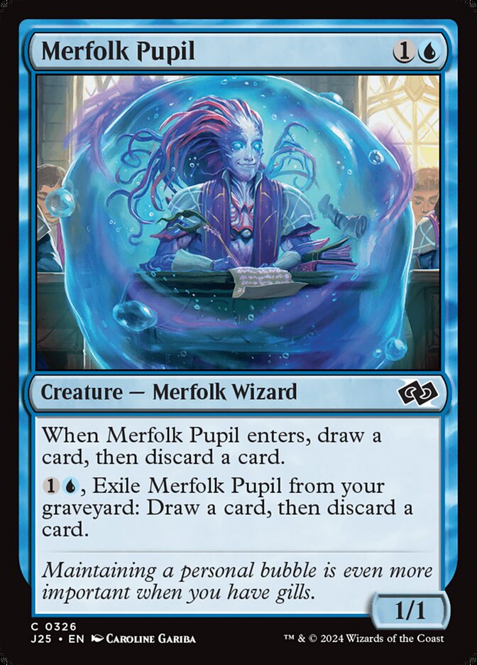 Merfolk Pupil 326/779 (Foundations Jumpstart) 