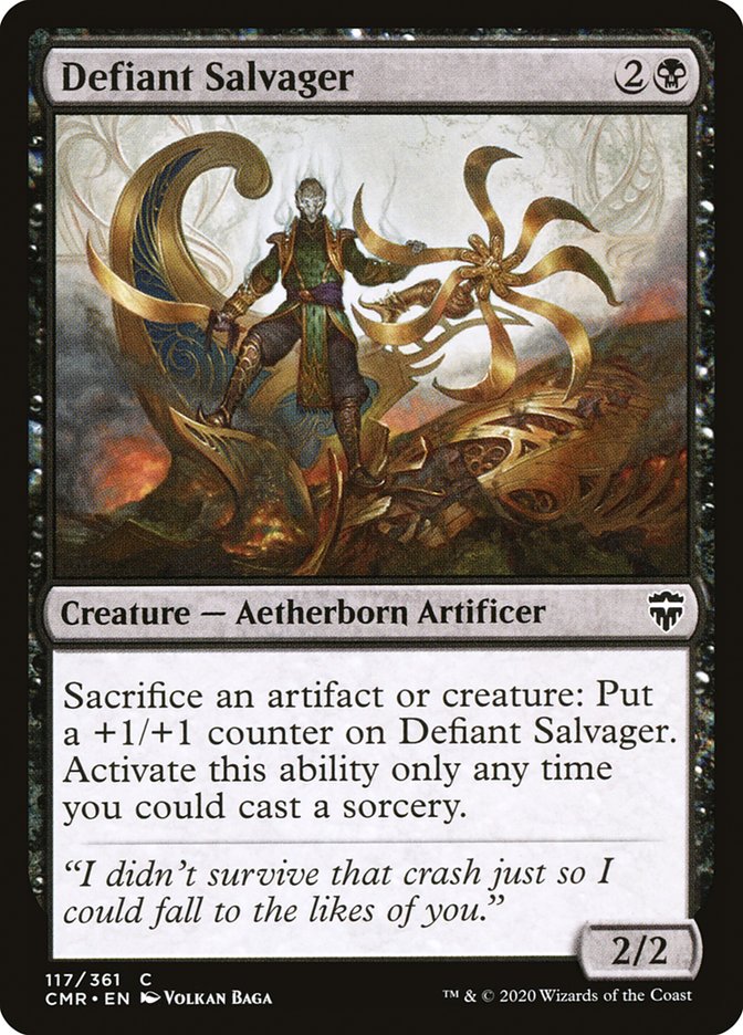Defiant Salvager 117 (Commander Legends)  - Foil