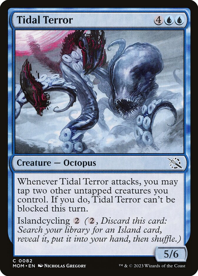 Tidal Terror 82/291 (March of the Machine)  - Foil