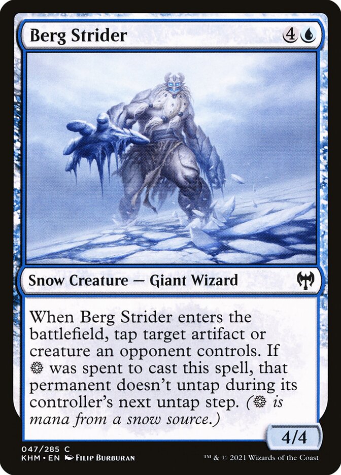 Berg Strider 47/285 (Kaldheim)  - Foil