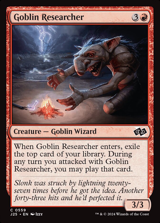Goblin Researcher 559/779 (Foundations Jumpstart) 