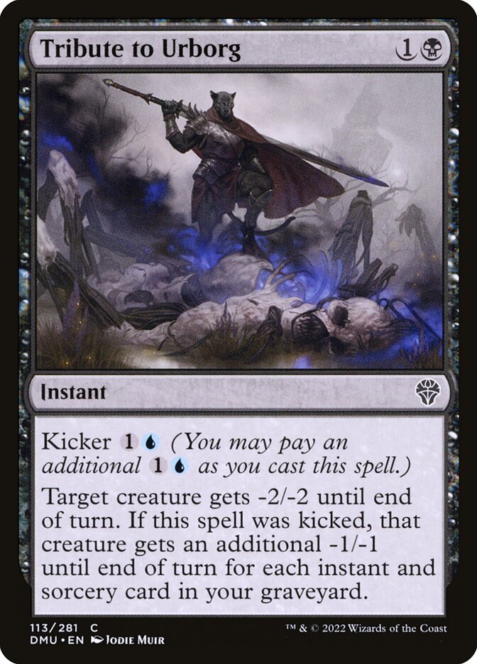 Tribute to Urborg 113/281 (Dominaria United) 