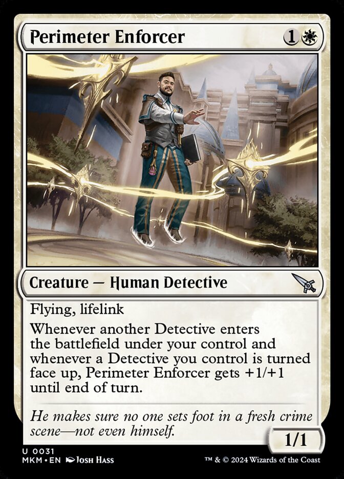 Perimeter Enforcer 31/286 (Murders at Karlov Manor)  - Foil
