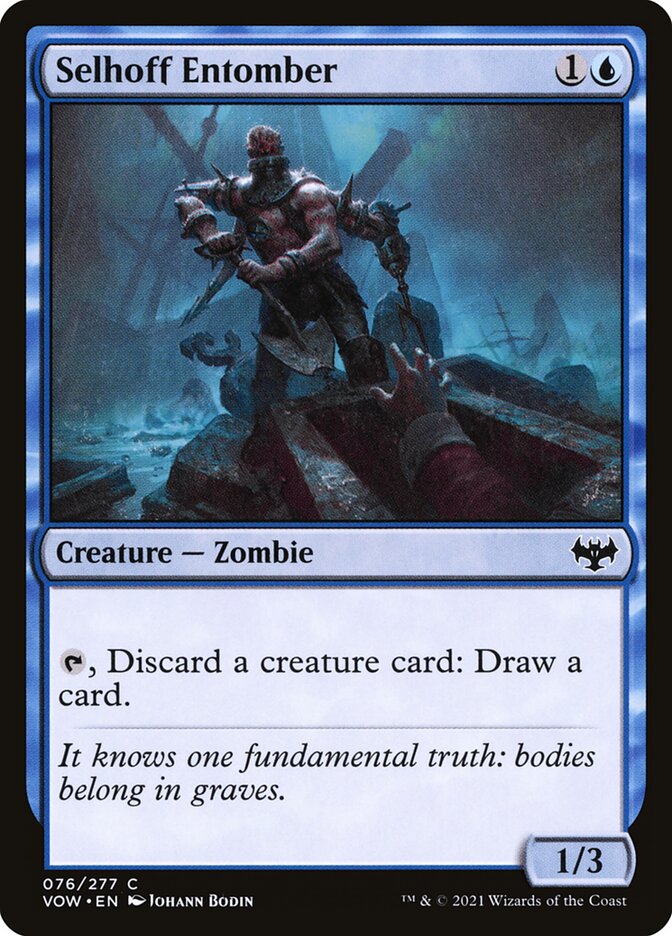 Selhoff Entomber 76/277 (Innistrad: Crimson Vow)  - Foil
