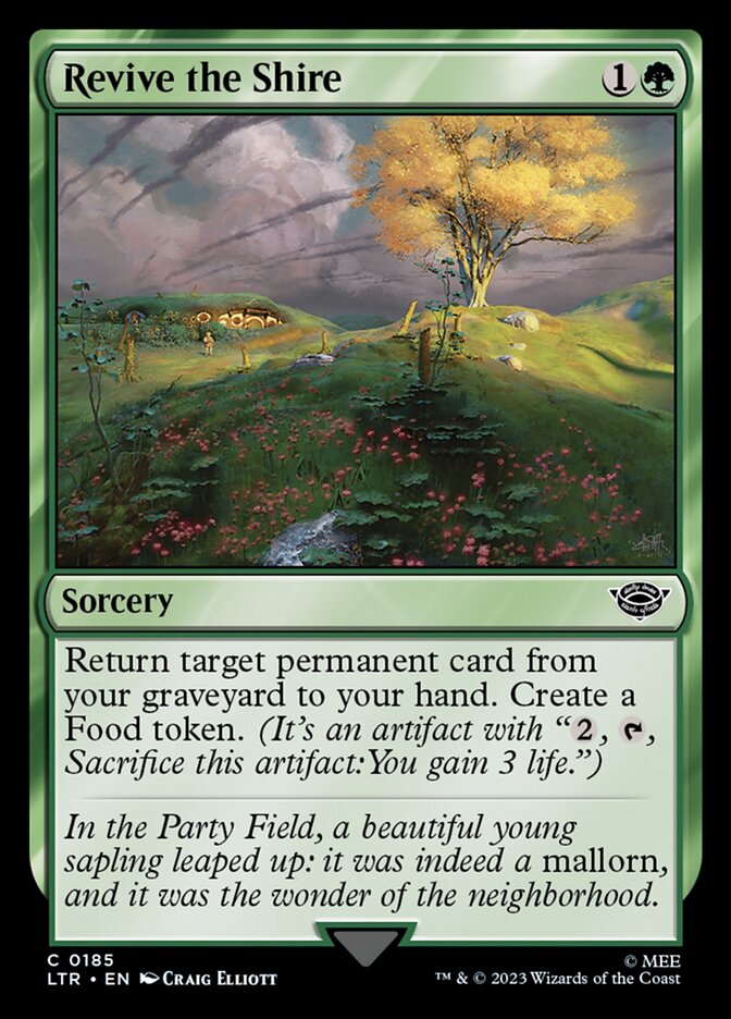 Revive the Shire 185 (Universes Beyond: The Lord of the Rings: Tales of Middle-earth)  - Foil