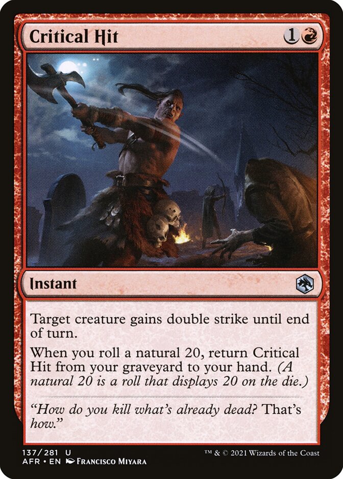 Critical Hit 137 (Adventures in the Forgotten Realms) 