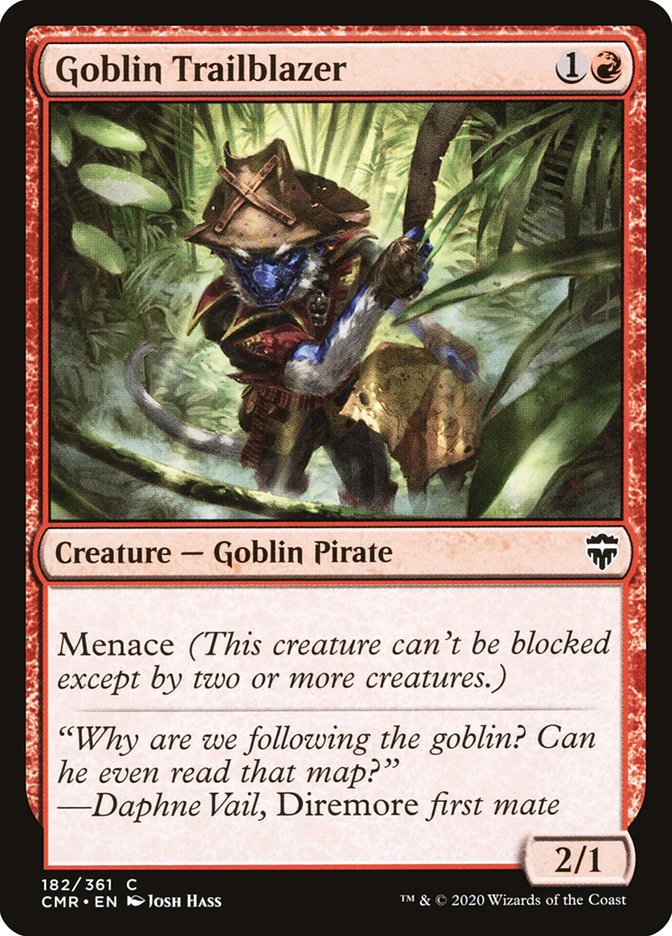 Goblin Trailblazer 182 (Commander Legends) 