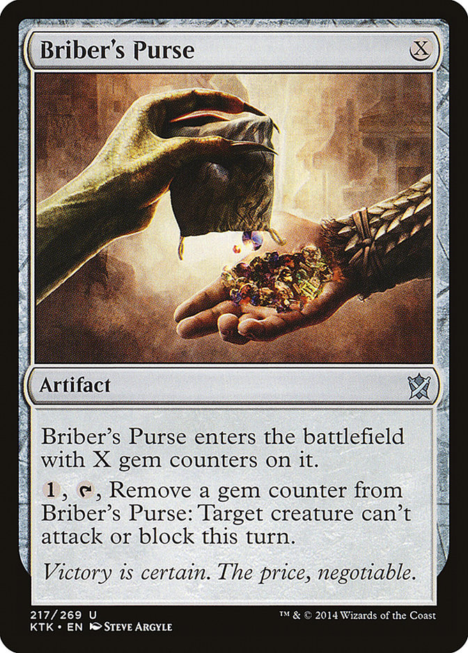 Briber's Purse 217/269 (Khans of Tarkir) 