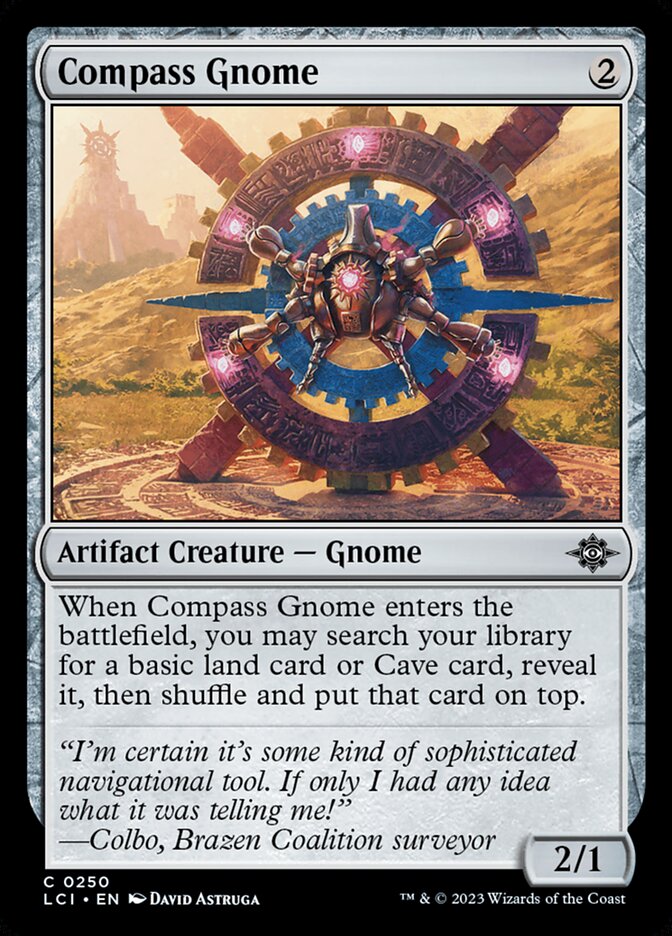 Compass Gnome 250/291 (The Lost Caverns of Ixalan) 