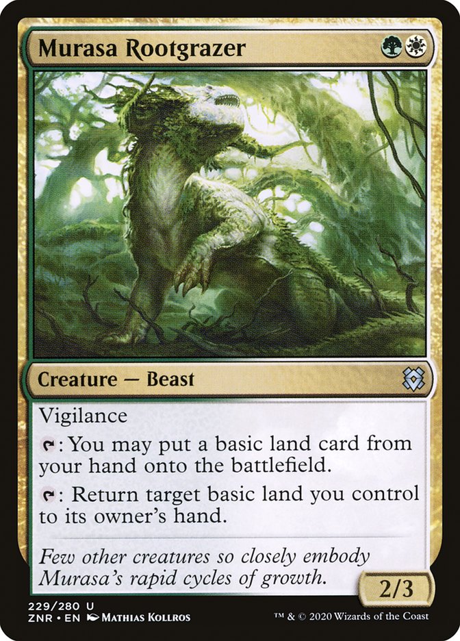 Murasa Rootgrazer 229/280 (Zendikar Rising) 