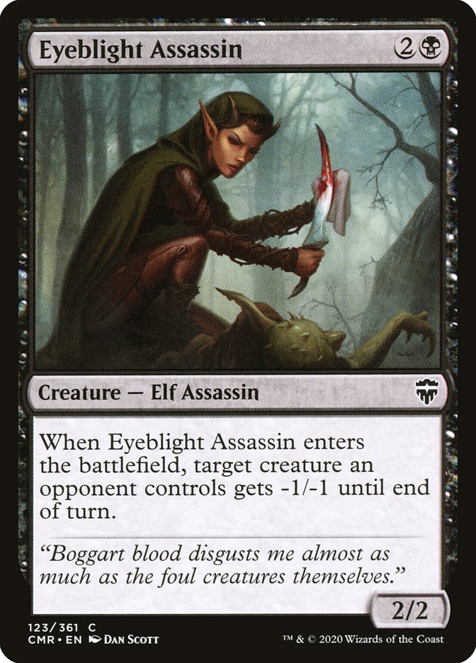 Eyeblight Assassin 123 (Commander Legends)  - Foil