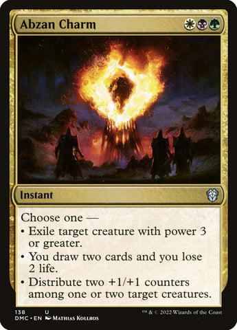 Abzan Charm 138/50 (Commander: Dominaria United) 