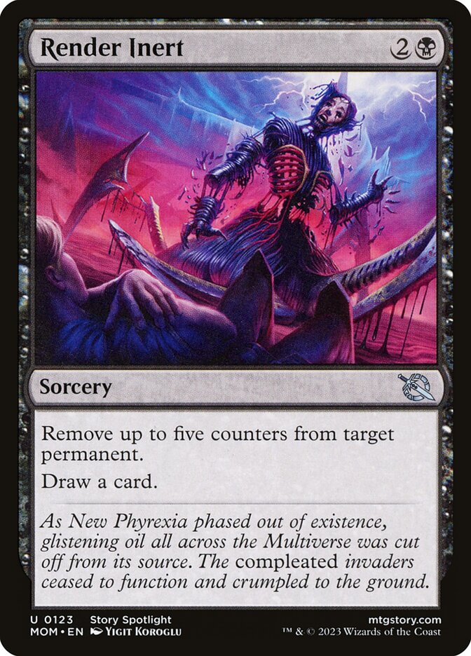 Render Inert 123/291 (March of the Machine)  - Foil