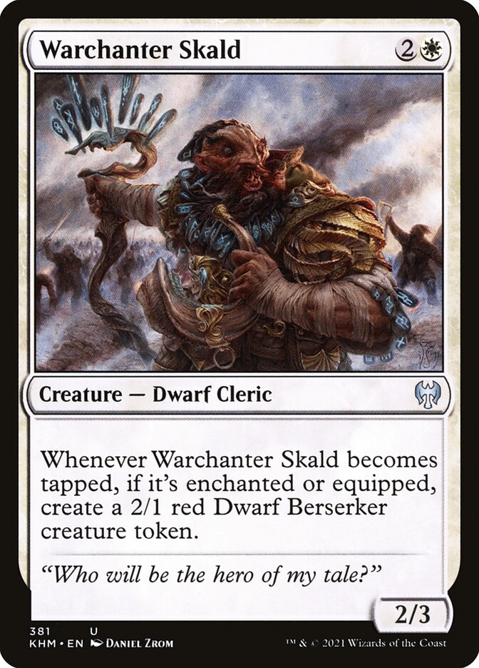 Warchanter Skald 381/285 (Kaldheim) 