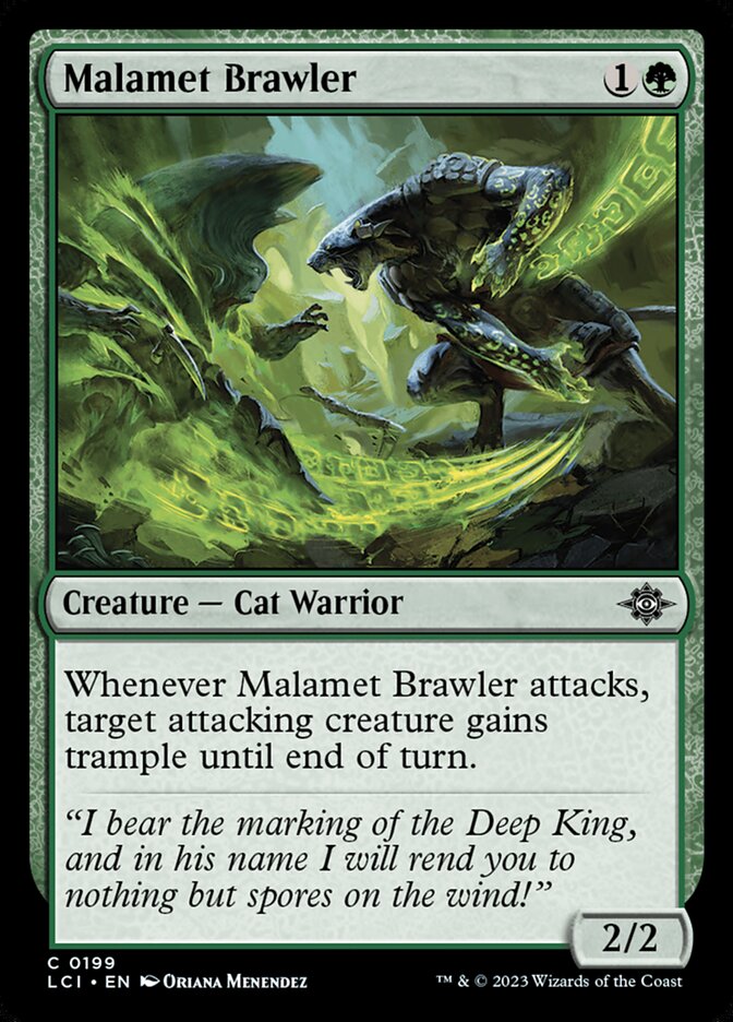 Malamet Brawler 199/291 (The Lost Caverns of Ixalan) 