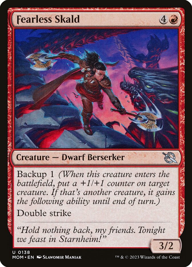 Fearless Skald 138/291 (March of the Machine) 