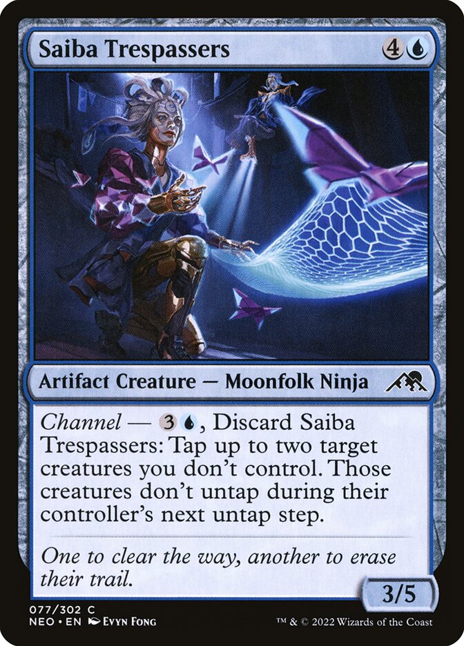 Saiba Trespassers 77/302 (Kamigawa: Neon Dynasty) 