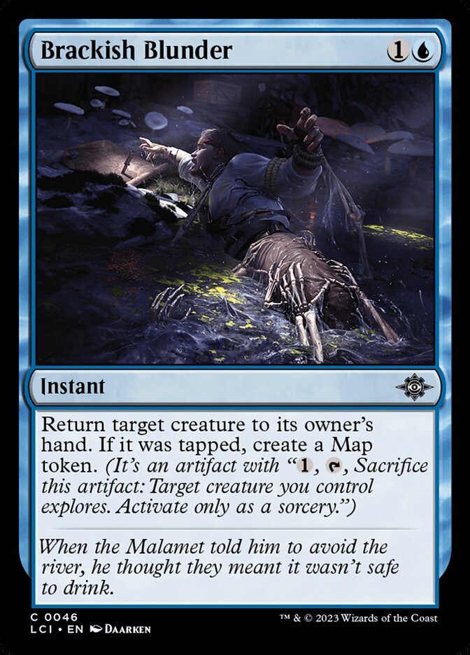 Brackish Blunder 46/291 (The Lost Caverns of Ixalan) 