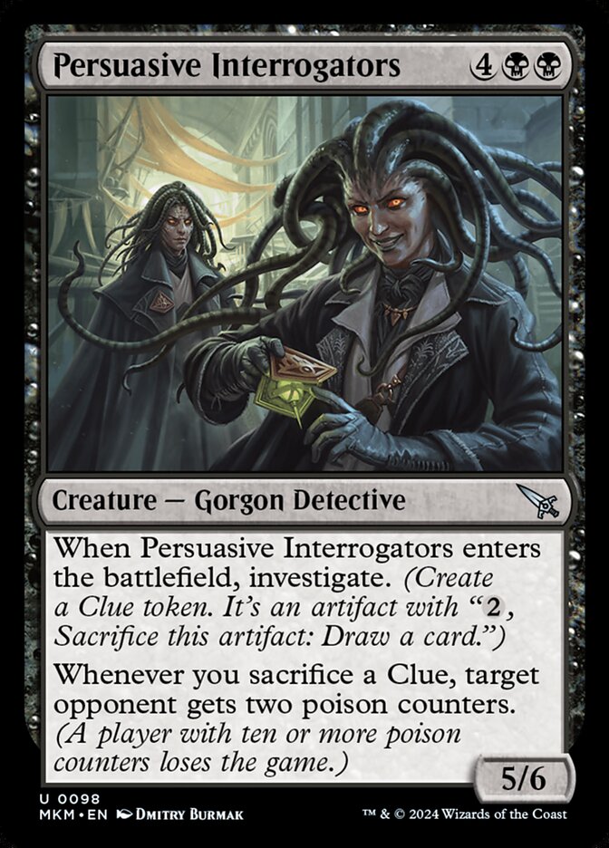 Persuasive Interrogators 98/286 (Murders at Karlov Manor)  - Foil