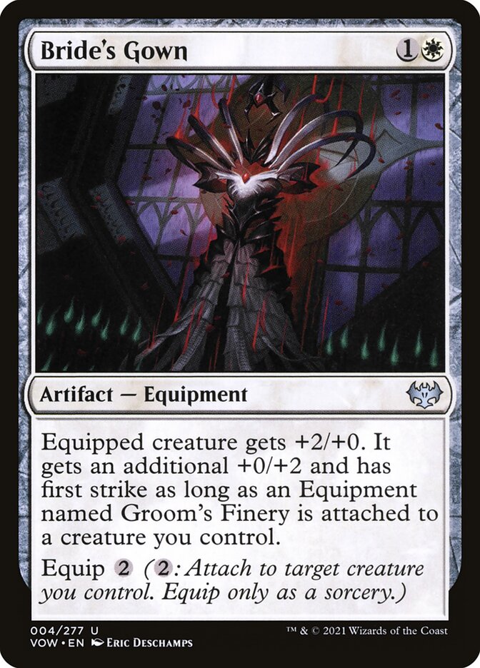 Bride's Gown 4/277 (Innistrad: Crimson Vow) 
