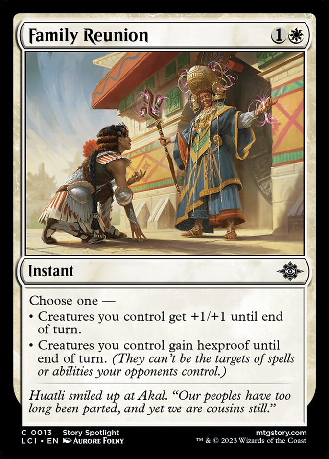 Family Reunion 13/291 (The Lost Caverns of Ixalan)  - Foil