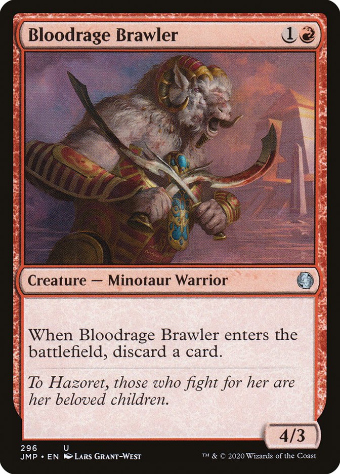 Bloodrage Brawler 296/495 (Jumpstart) 