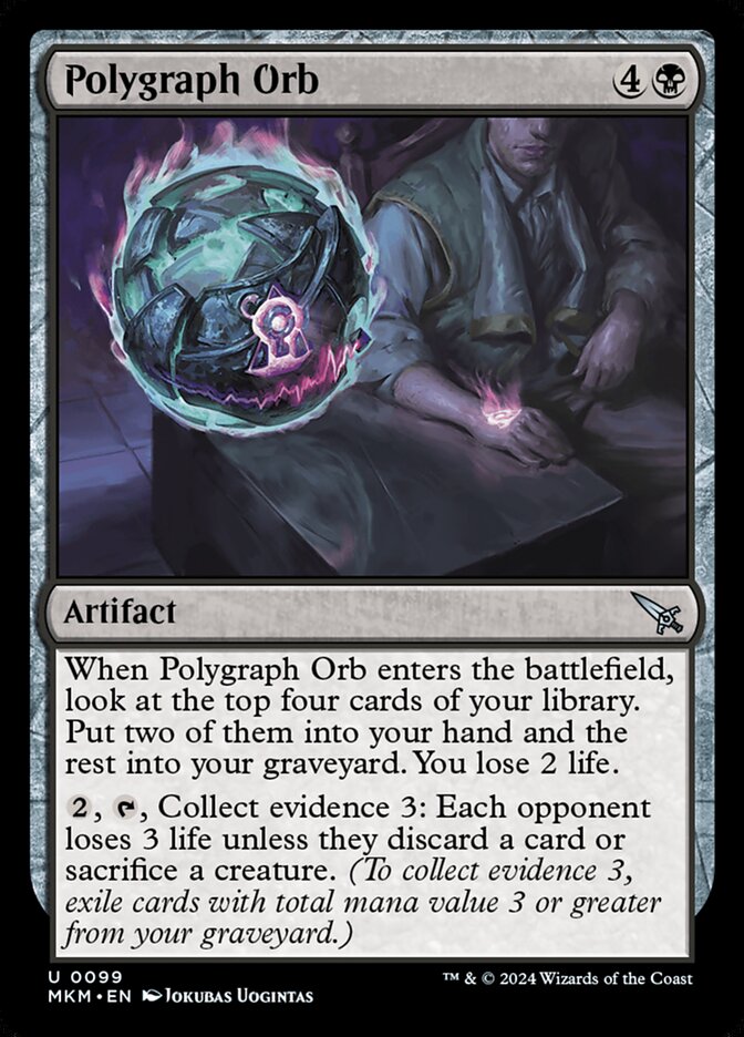 Polygraph Orb 99/286 (Murders at Karlov Manor)  - Foil
