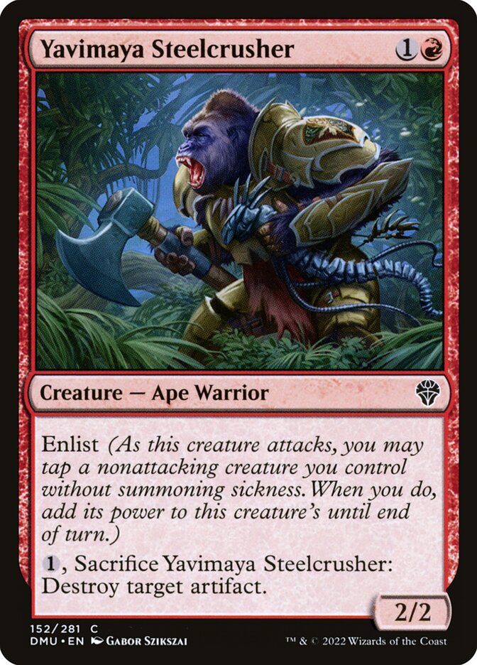 Yavimaya Steelcrusher 152/281 (Dominaria United) 