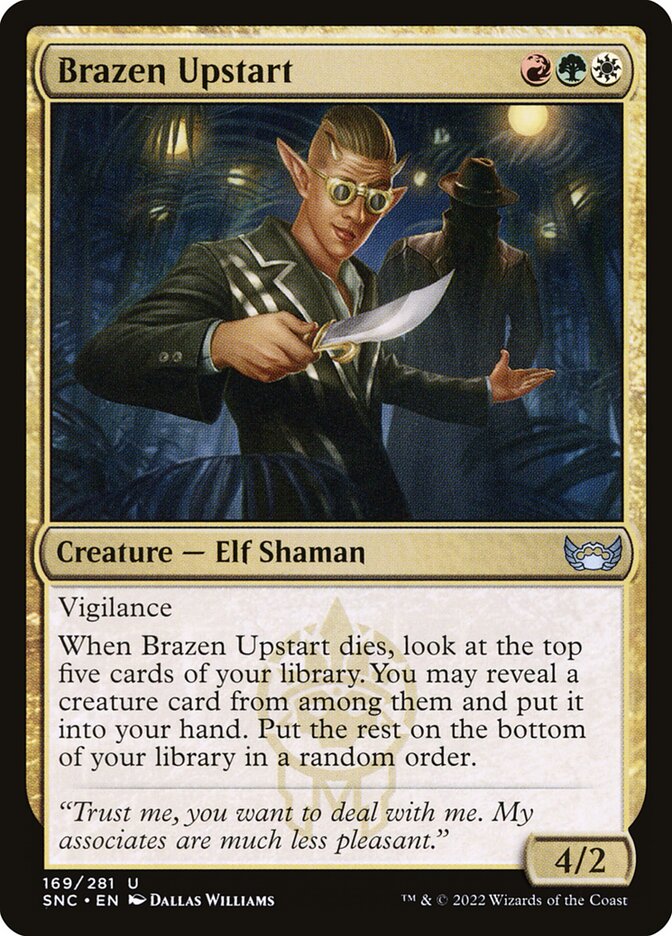 Brazen Upstart 169/281 (Streets of New Capenna) 