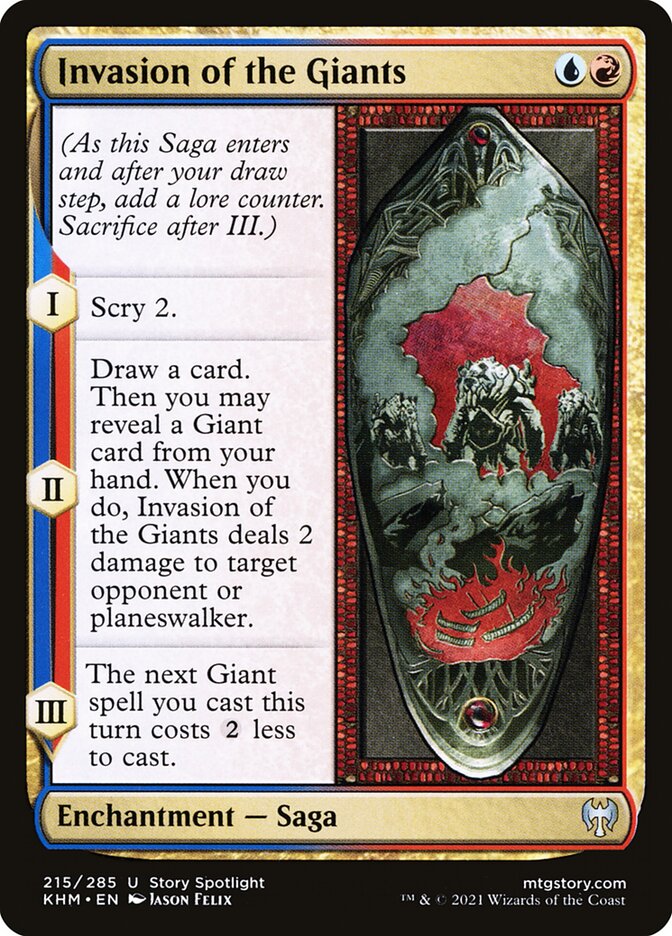 Invasion of the Giants 215/285 (Kaldheim)  - Foil