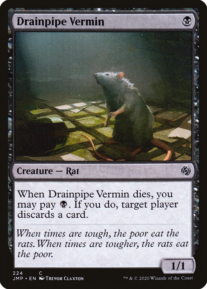 Drainpipe Vermin 224/495 (Jumpstart) 