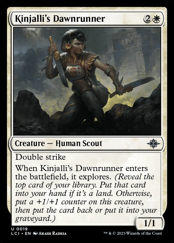 Kinjalli's Dawnrunner 19/291 (The Lost Caverns of Ixalan)  - Foil