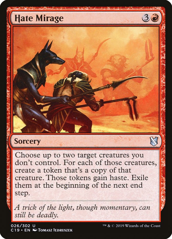 Hate Mirage 26/302 (Commander 2019) 