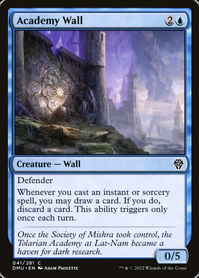 Academy Wall 41 (Dominaria United)  - Foil