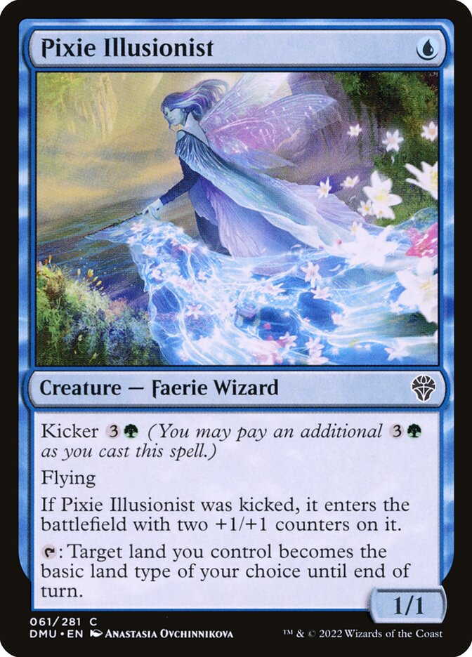 Pixie Illusionist 61/281 (Dominaria United)  - Foil